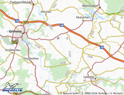 MICHELIN Kuckeland map - ViaMichelin