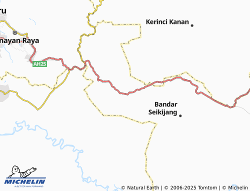 MICHELIN Sekijang map - ViaMichelin