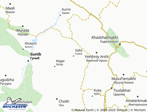 MICHELIN Salta map - ViaMichelin