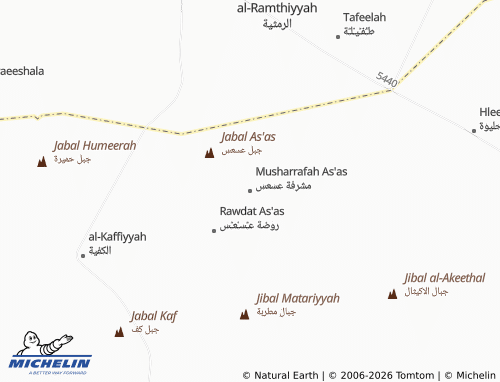 Carte MICHELIN Musharrafah As'as - ViaMichelin