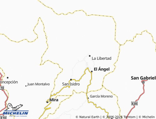 Mapa MICHELIN Ingueza - ViaMichelin