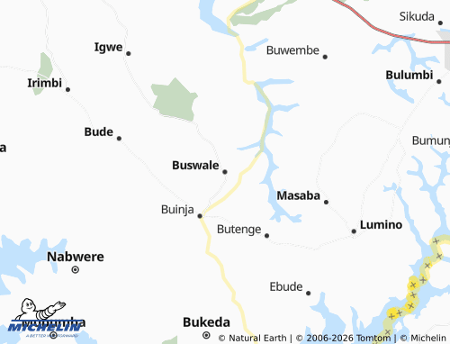 MICHELIN Buswale map - ViaMichelin