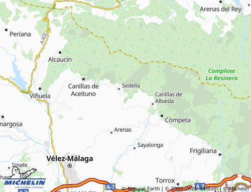 MICHELIN-Landkarte Salares - ViaMichelin