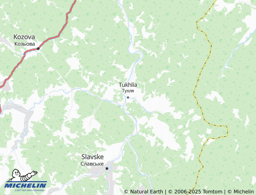 MICHELIN Tukhlia map - ViaMichelin