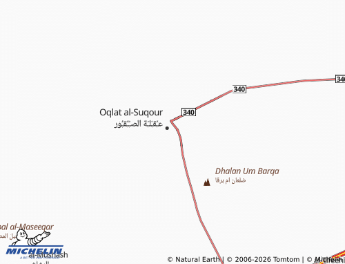 MICHELIN-Landkarte al-Ta'awun - ViaMichelin