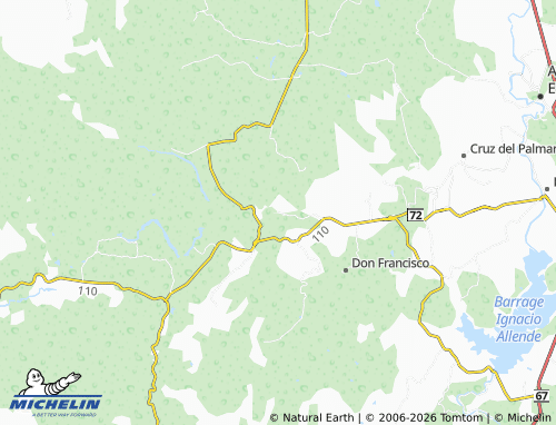 Mappa MICHELIN San Damián - ViaMichelin