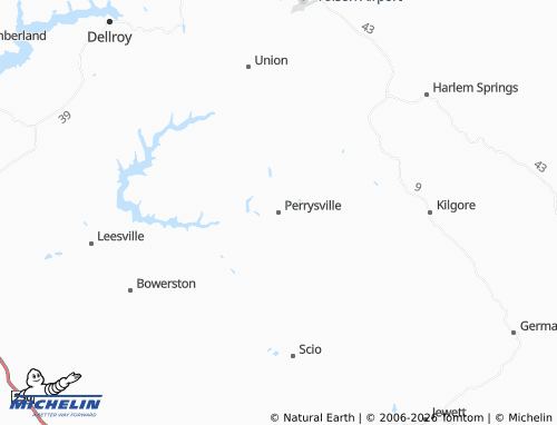 Carte MICHELIN Perrysville - ViaMichelin