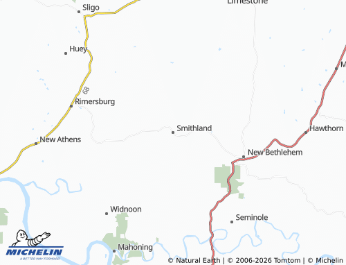 Carte MICHELIN Smithland - ViaMichelin