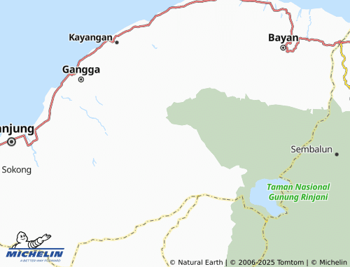 MICHELIN Santong map - ViaMichelin