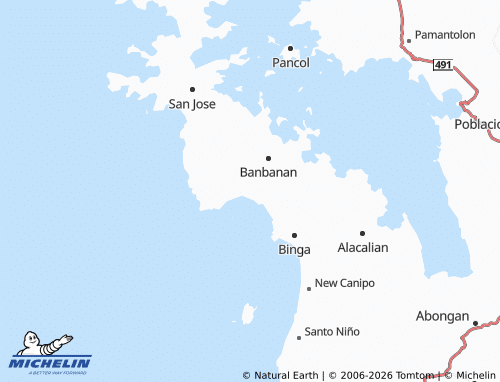Mappa MICHELIN Minapla - ViaMichelin