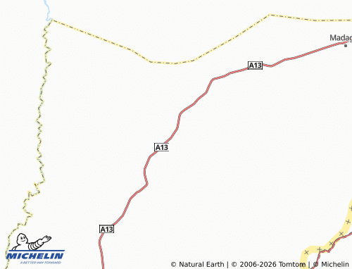 MICHELIN Gulak map - ViaMichelin