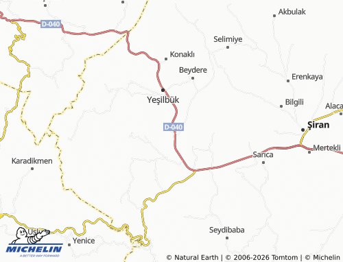 Mappa MICHELIN Aksaray - ViaMichelin