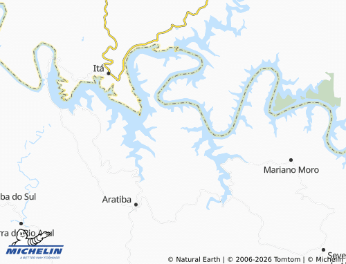Mapa MICHELIN Três Barras - ViaMichelin