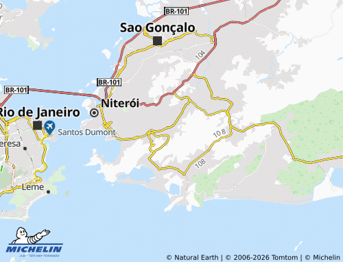 Mapa MICHELIN Badu - ViaMichelin