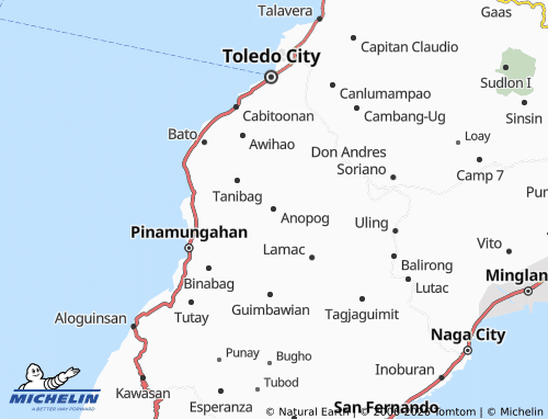 Mappa MICHELIN Anopog - ViaMichelin