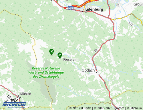 MICHELIN Sankt Wolfgang map - ViaMichelin