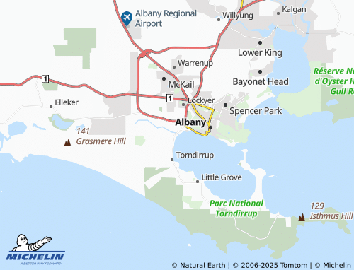 MICHELIN Robinson map - ViaMichelin