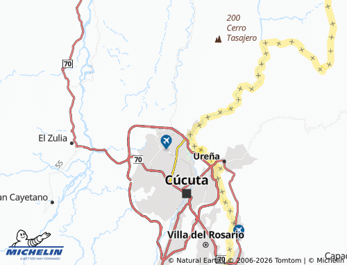 Carte MICHELIN Trigal del Norte - ViaMichelin