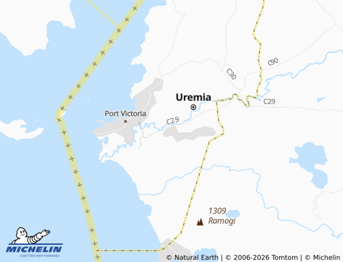 MICHELIN Bukangasi map - ViaMichelin