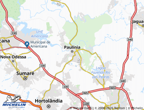 Mapa MICHELIN Vila Bressani - ViaMichelin