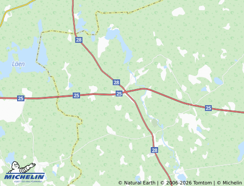 Mappa MICHELIN Eriksmåla - ViaMichelin