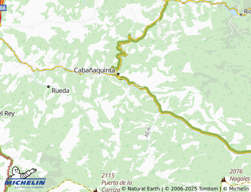 MICHELIN Bello map - ViaMichelin