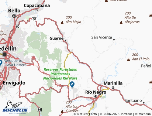 Mappa MICHELIN La Mosca - ViaMichelin