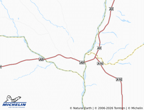 MICHELIN-Landkarte Birchenough Bridge - ViaMichelin
