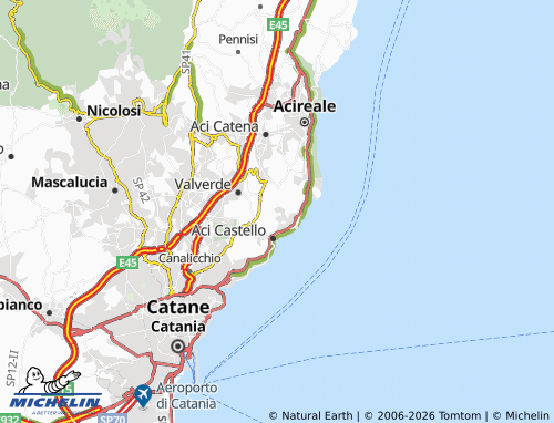 MICHELIN Vampolieri I map - ViaMichelin