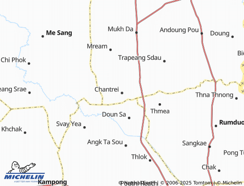 MICHELIN Chantrei map - ViaMichelin
