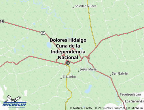MICHELIN San Ignacio map - ViaMichelin