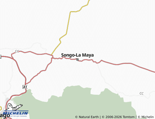 Mapa MICHELIN Songo-La Maya - ViaMichelin