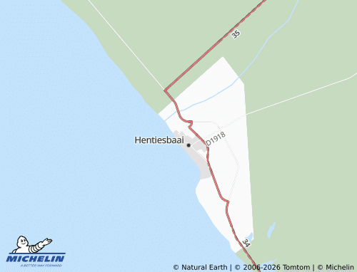Mapa MICHELIN Hentiesbaai Extension 3 - ViaMichelin
