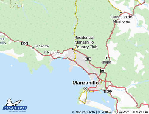 Mappa MICHELIN Residencial Azul Marino Diamante - ViaMichelin