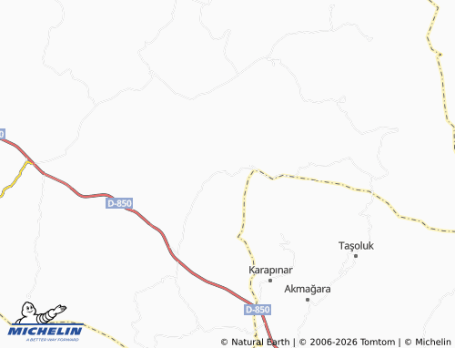 Mappa MICHELIN Akçamağara - ViaMichelin
