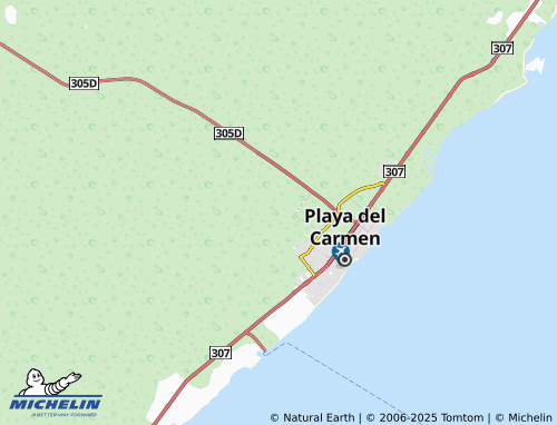 MICHELIN Paseos del Parque map - ViaMichelin