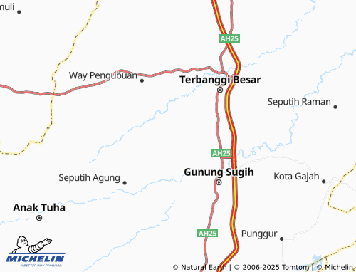 MICHELIN Bumi Kencana map - ViaMichelin