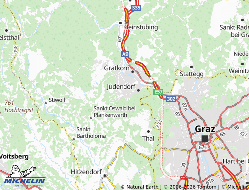 Carte MICHELIN Rötz - ViaMichelin