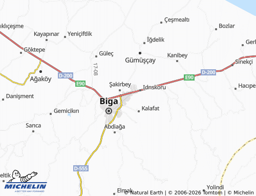 MICHELIN Şirintepe map - ViaMichelin
