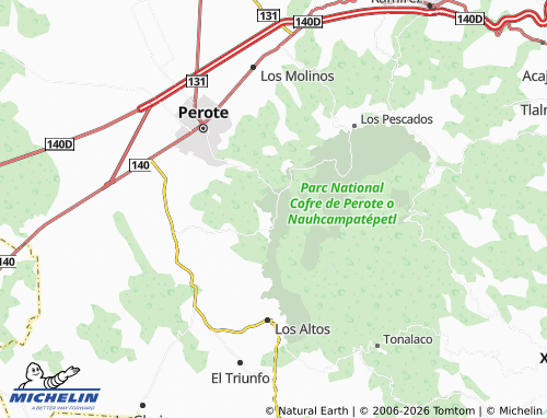 MICHELIN El Escobillo map - ViaMichelin