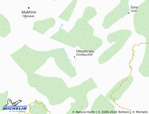 MICHELIN-Landkarte Oktyabr'skiy - ViaMichelin