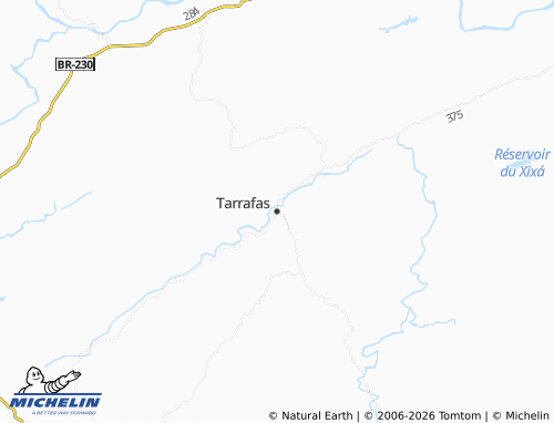 Mappa MICHELIN Tarrafas - ViaMichelin