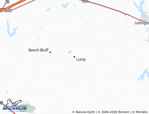 Mappa MICHELIN Luray - ViaMichelin