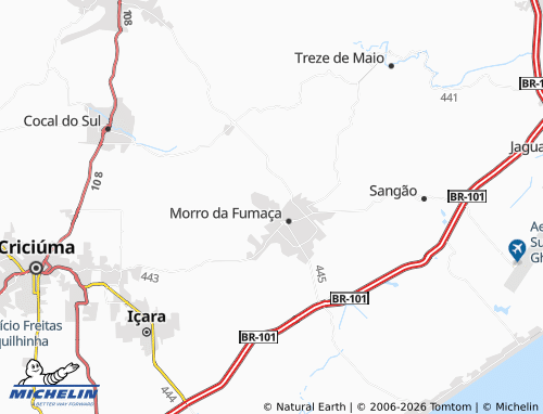 Mapa MICHELIN Maccari - ViaMichelin