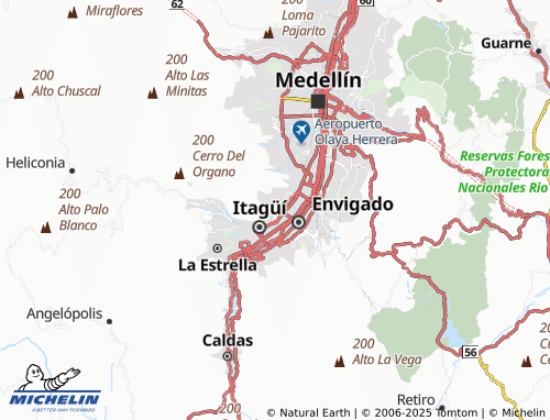 MICHELIN Terranova map - ViaMichelin