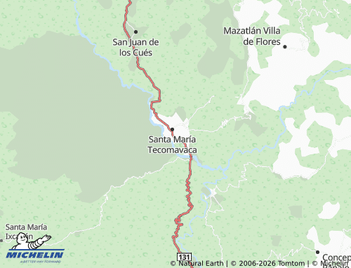 Mapa MICHELIN El Calvario - ViaMichelin