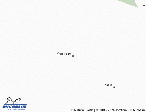Mapa MICHELIN Korupun - ViaMichelin