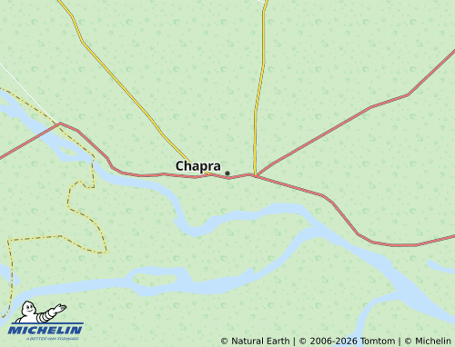 MICHELIN Chapra map - ViaMichelin