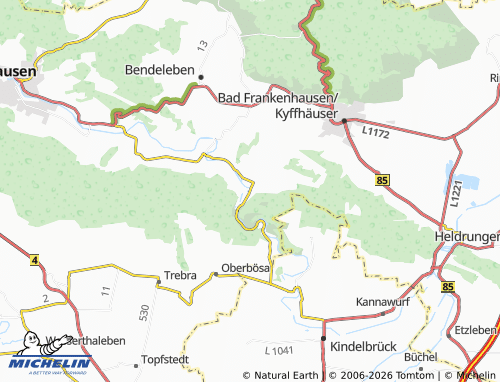 MICHELIN Seega map - ViaMichelin