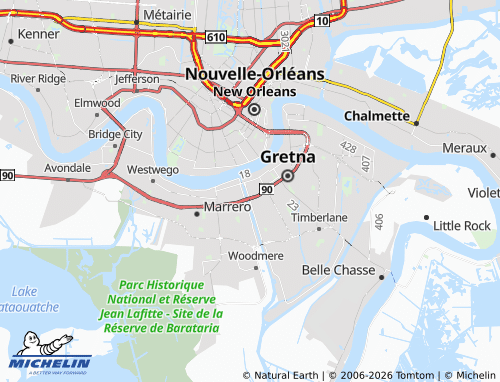 Carte MICHELIN Harvey - ViaMichelin